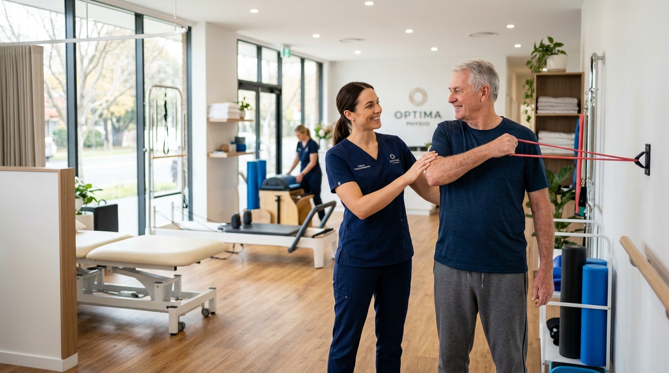 Physiotherapy treatment session